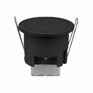 Датчик присутствия PRIME-RP-BUILT-R76-1000W (черный, 230V, 4A, MULTI, IP54) (IP54 Пластик) 064414
