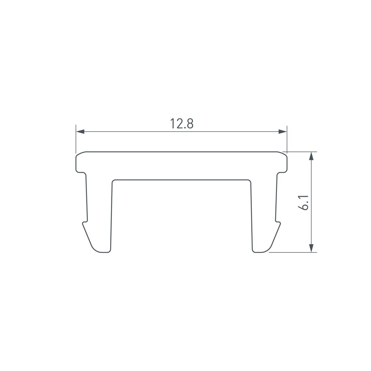 Экран STRETCH-COMFORT-14-CEIL-CENTER-2000 MAT-BLACK 065210