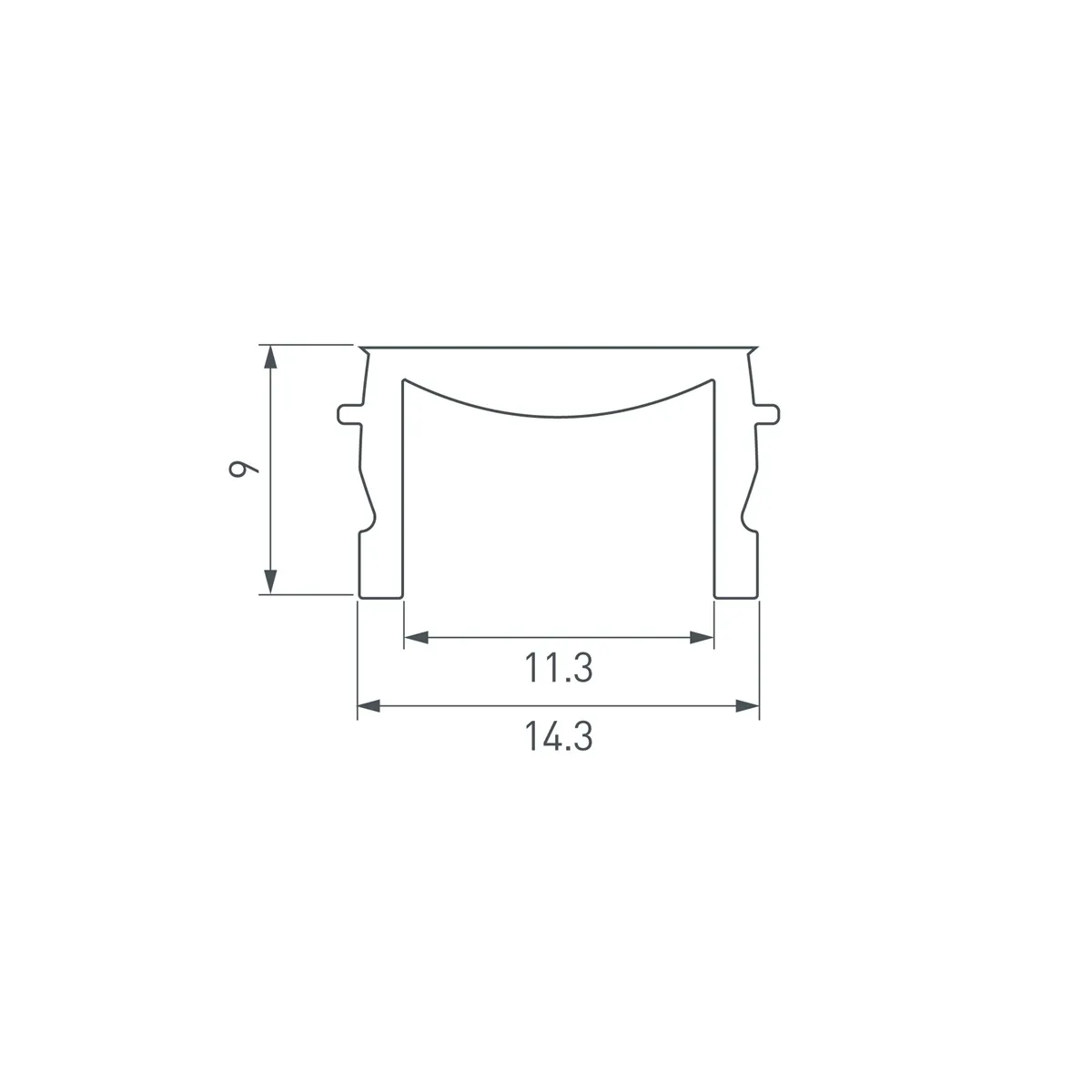 Экран матовый HR-M-IP65-2000 065928