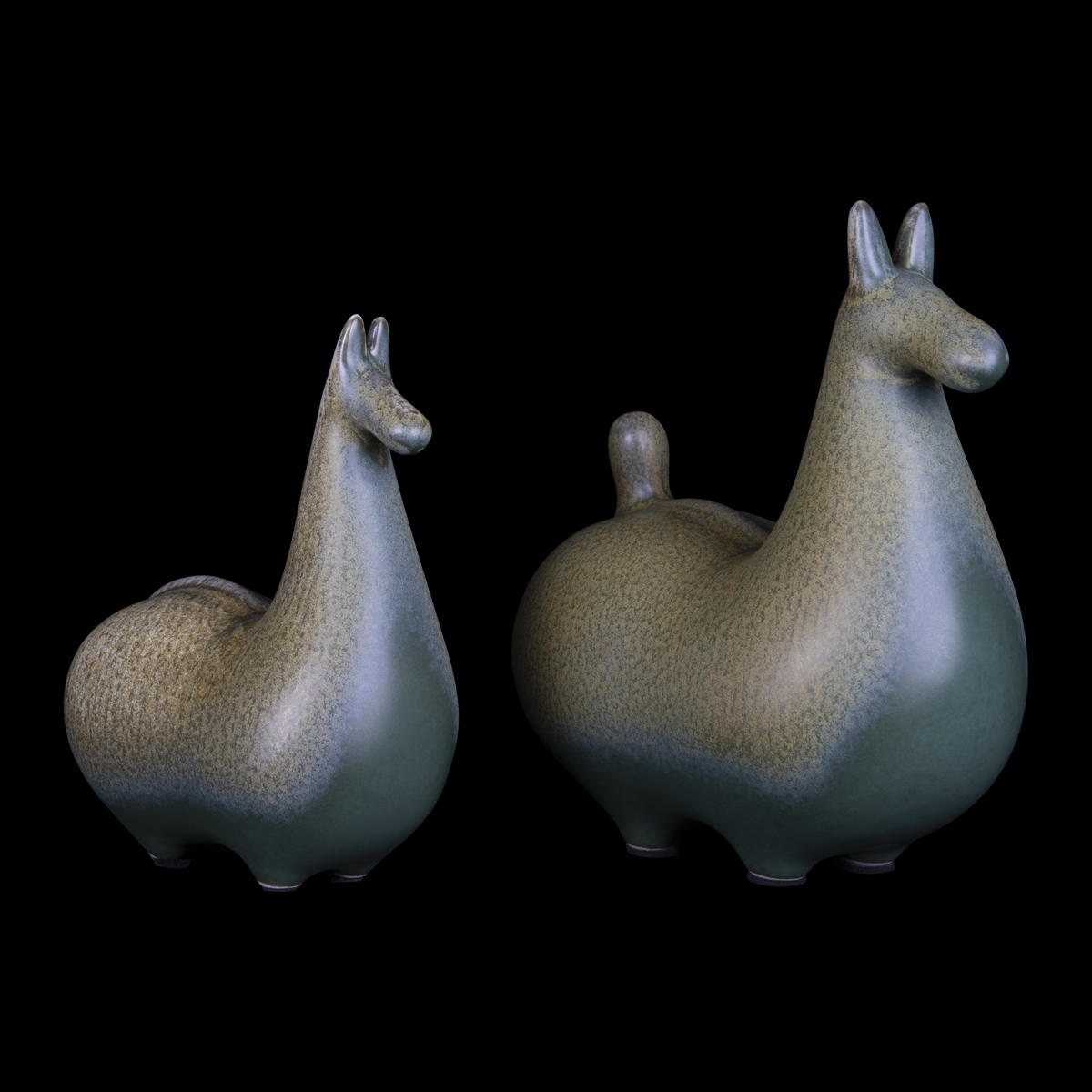 Статуэтка (2 шт.) Horse 10283 Green (2 pcs)