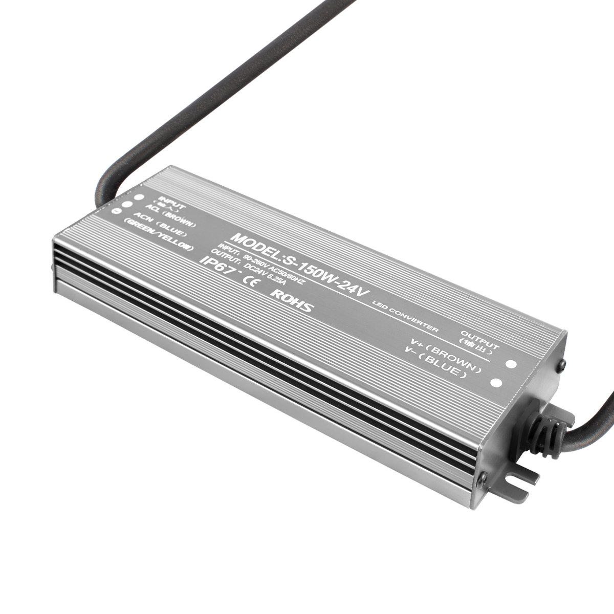 Блок питания Power 150W, 24V, IP67 10364/15068