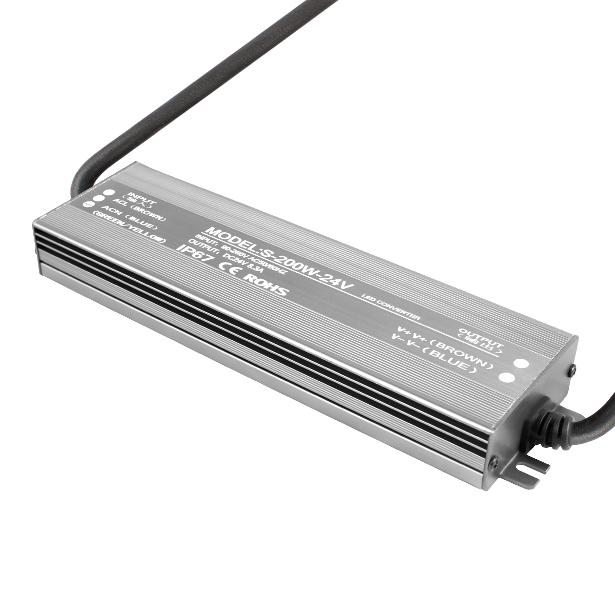 Блок питания Power 200W, 24V, IP67 10364/20068