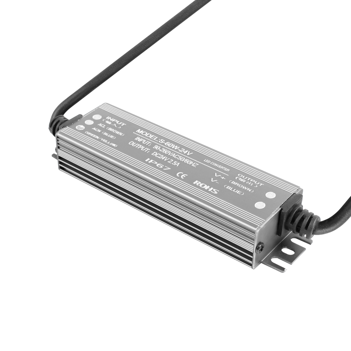Блок питания Power 60W, 24V, IP67 10364/6068