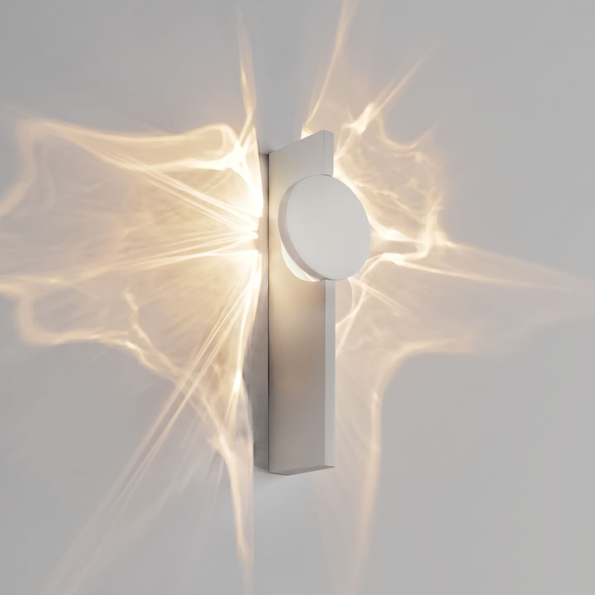 Настенный светильник Flame 10452W White sand