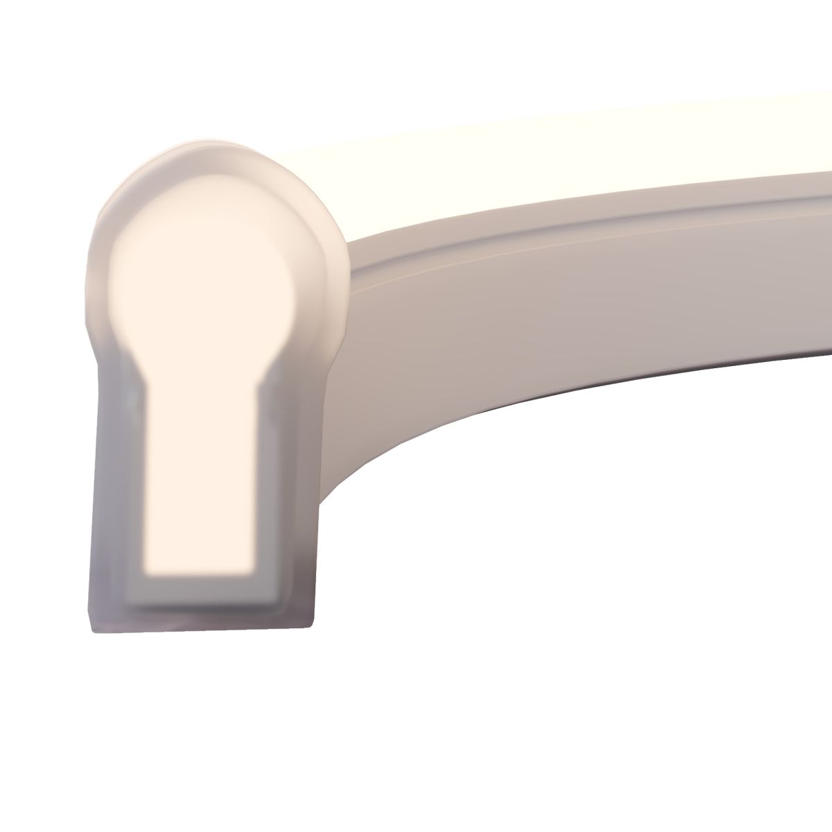 Гибкий неон Led Strip 220В 8Вт/м 2700K IP65 50м 201229