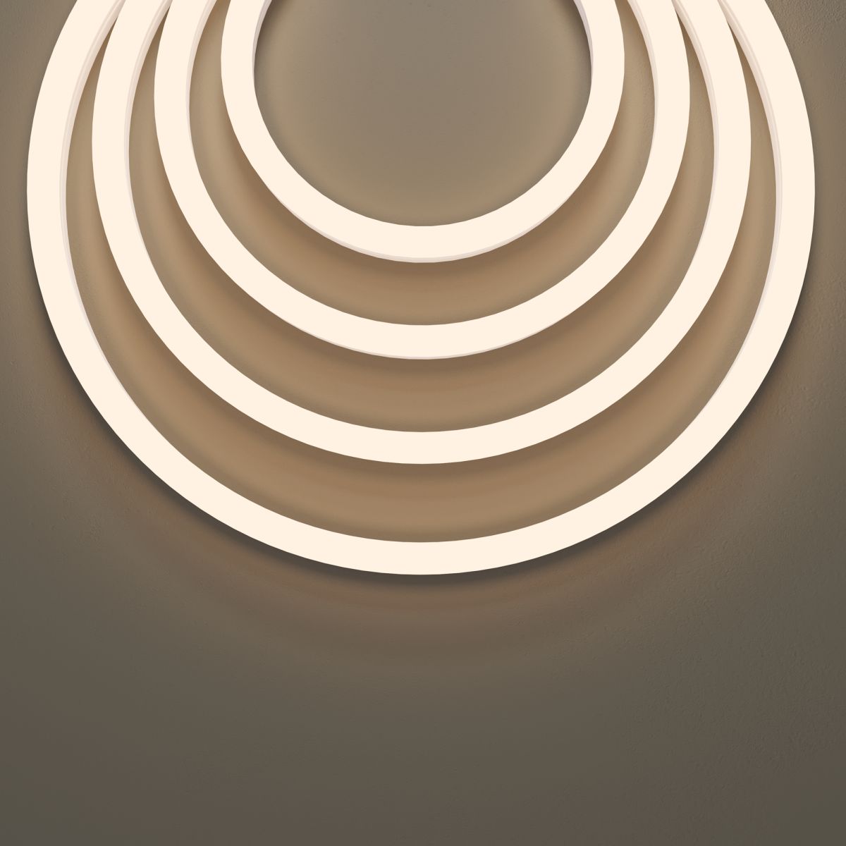 Гибкий неон Led Strip 220В 8Вт/м 2700K IP65 50м 201229