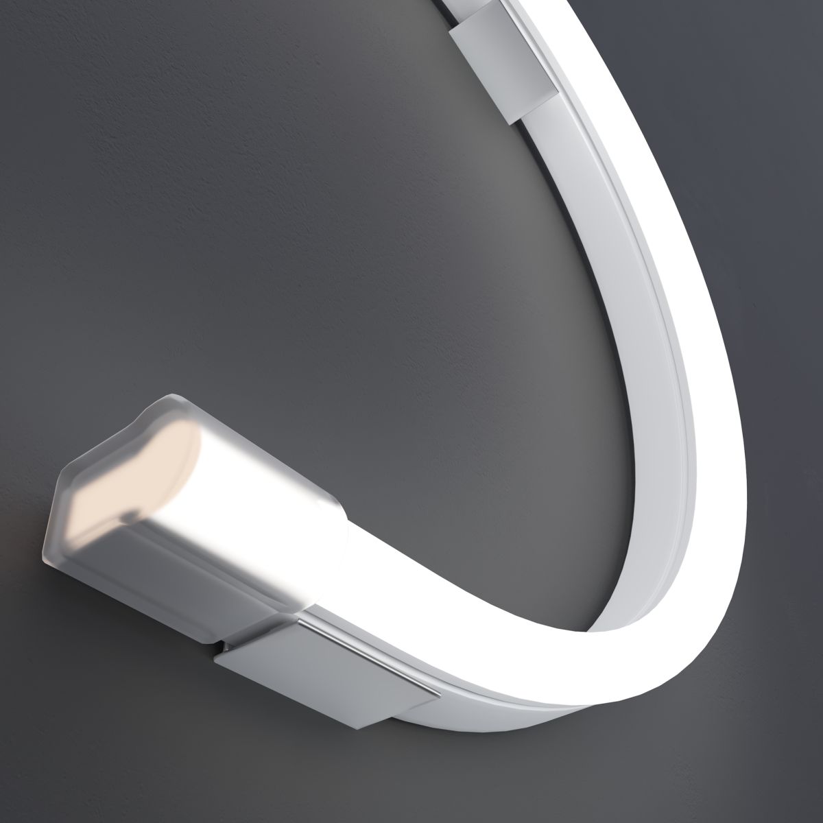 Гибкий неон Led Strip 25x13 220В 8Вт/м 6000K IP65 50м 201232