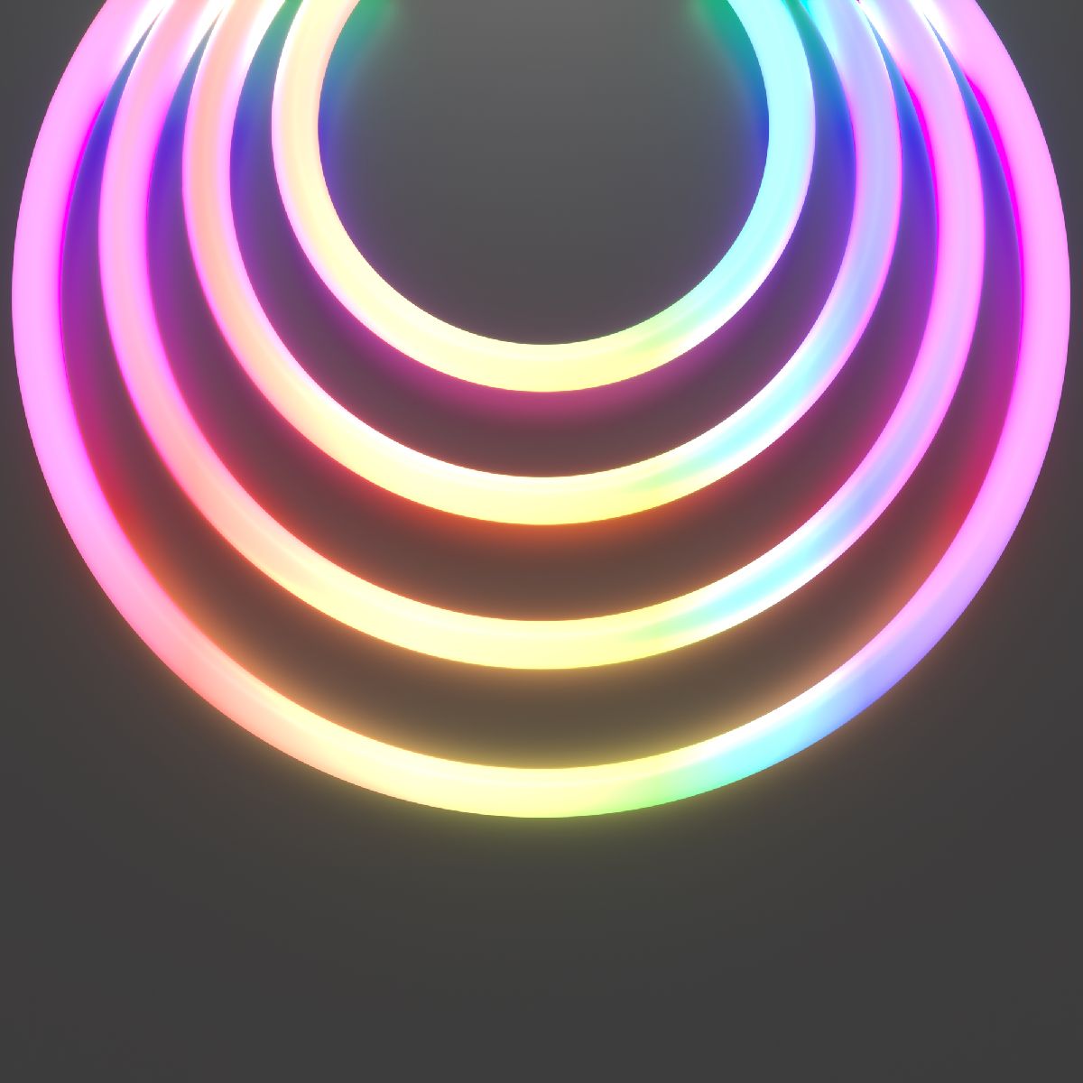 Гибкий неон Led Strip 24В 2835+2016 17,2Вт/м RGB+3000К 5м IP65 20304
