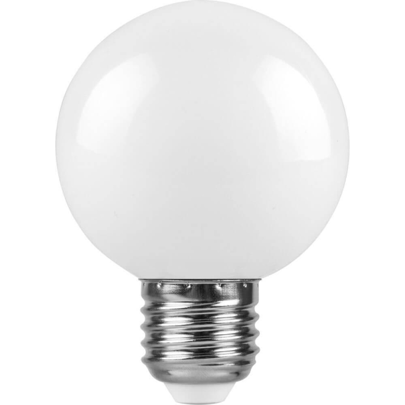 Лампа светодиодная E27 3W 2700K Шар Матовая LB-371 25903