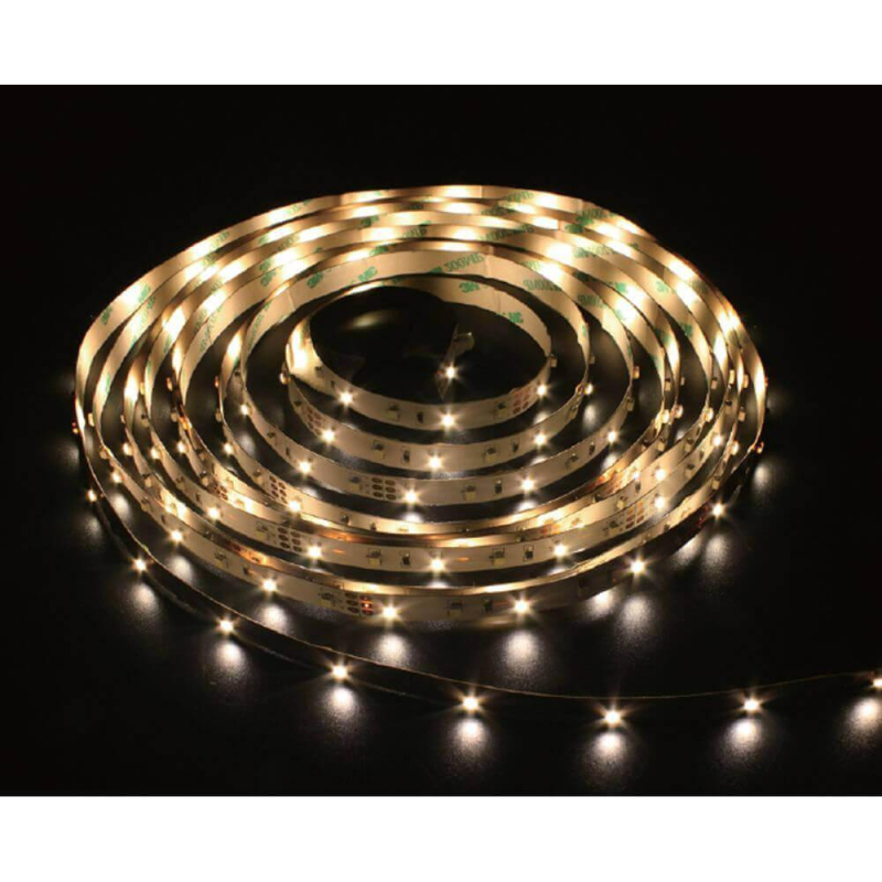Светодиодная влагозащищенная лента 9,6W/m 120LED/m 2835SMD теплый белый 5M LS613 27732