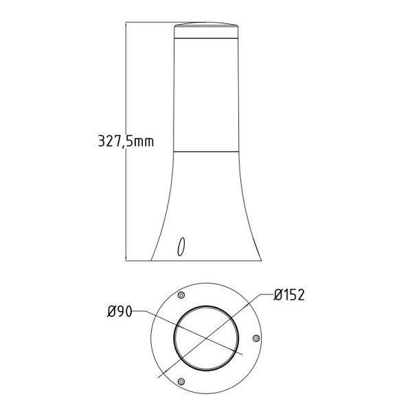Ландшафтный светодиодный светильник SP2703 32117