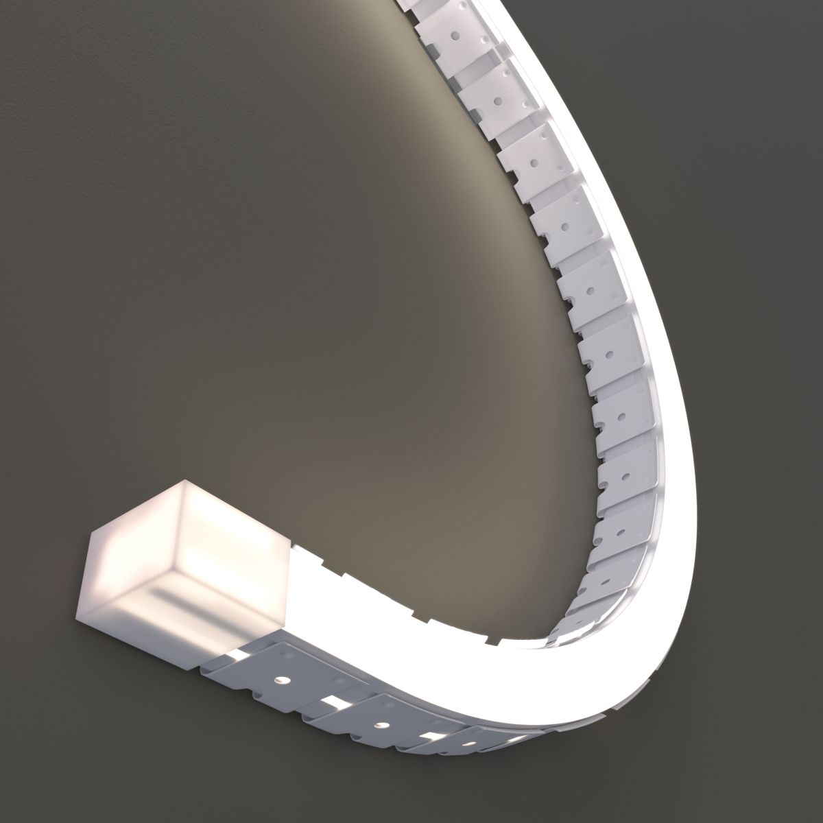 Гибкий неон Led strip 24В 10Вт/м 4000K 5м IP67 432002