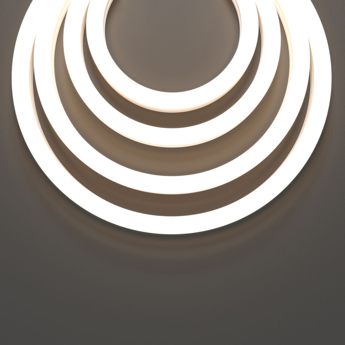 Гибкий неон Led strip 24В 10Вт/м 3000K 10м IP67 432014