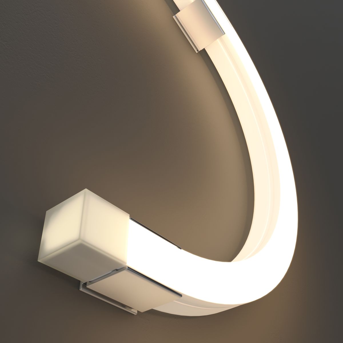 Гибкий неон Led strip 24В 10Вт/м 3000K 10м IP67 432016
