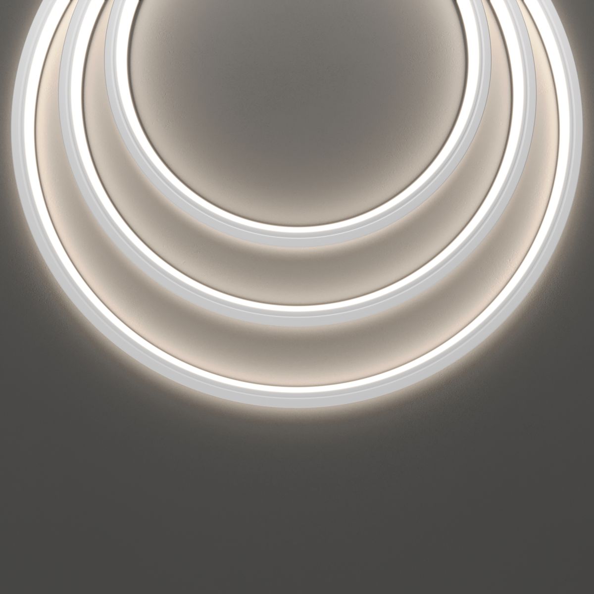 Гибкий неон Led strip 24В 10Вт/м 4000K 10м IP67 432017