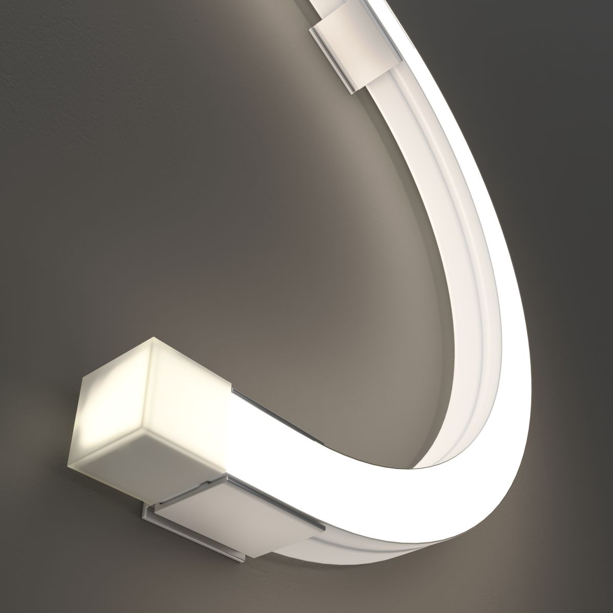 Гибкий неон Led strip 24В 10Вт/м 4000K 10м IP67 432017