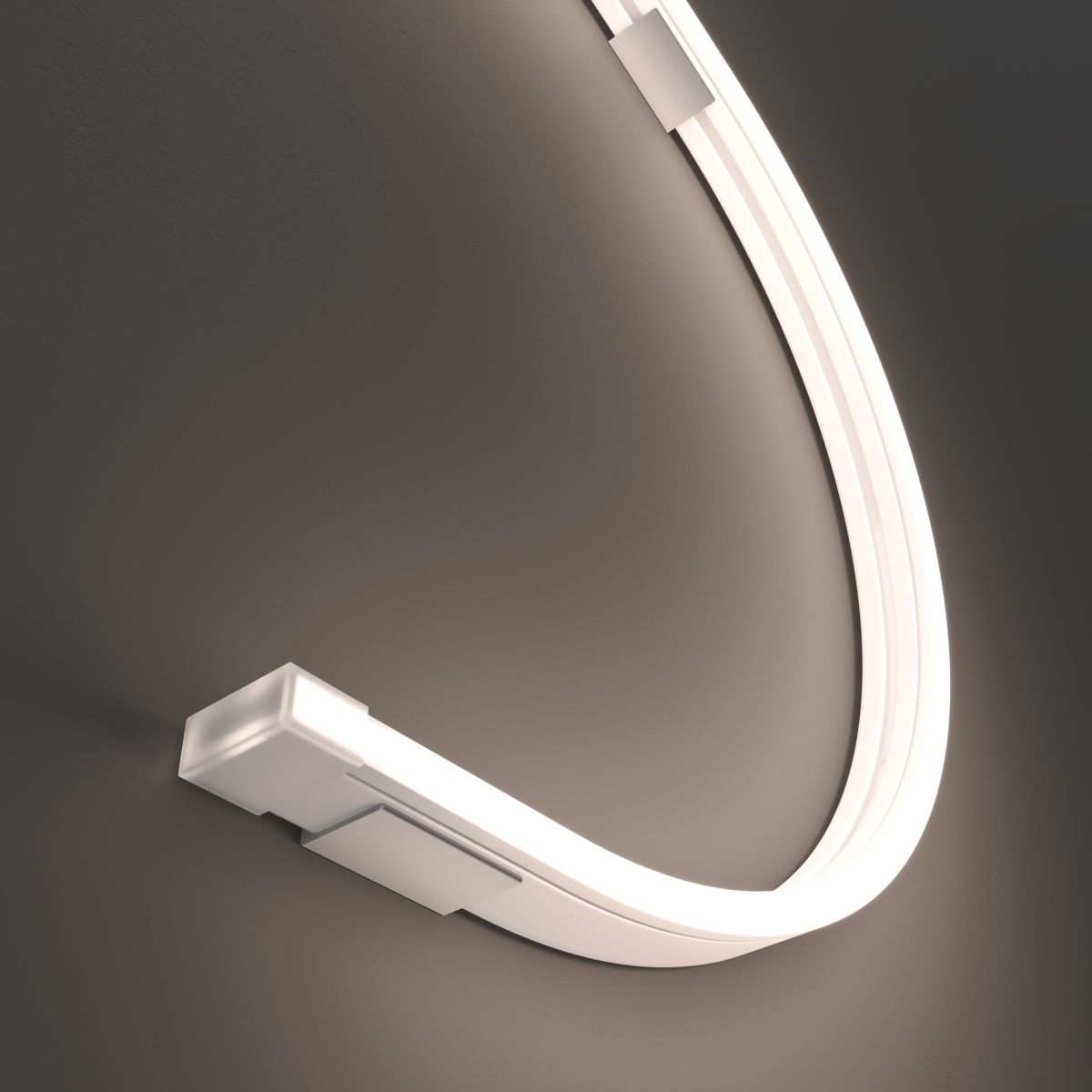 Гибкий неон Led strip 24В 10Вт/м 4000K 5м IP67 432030