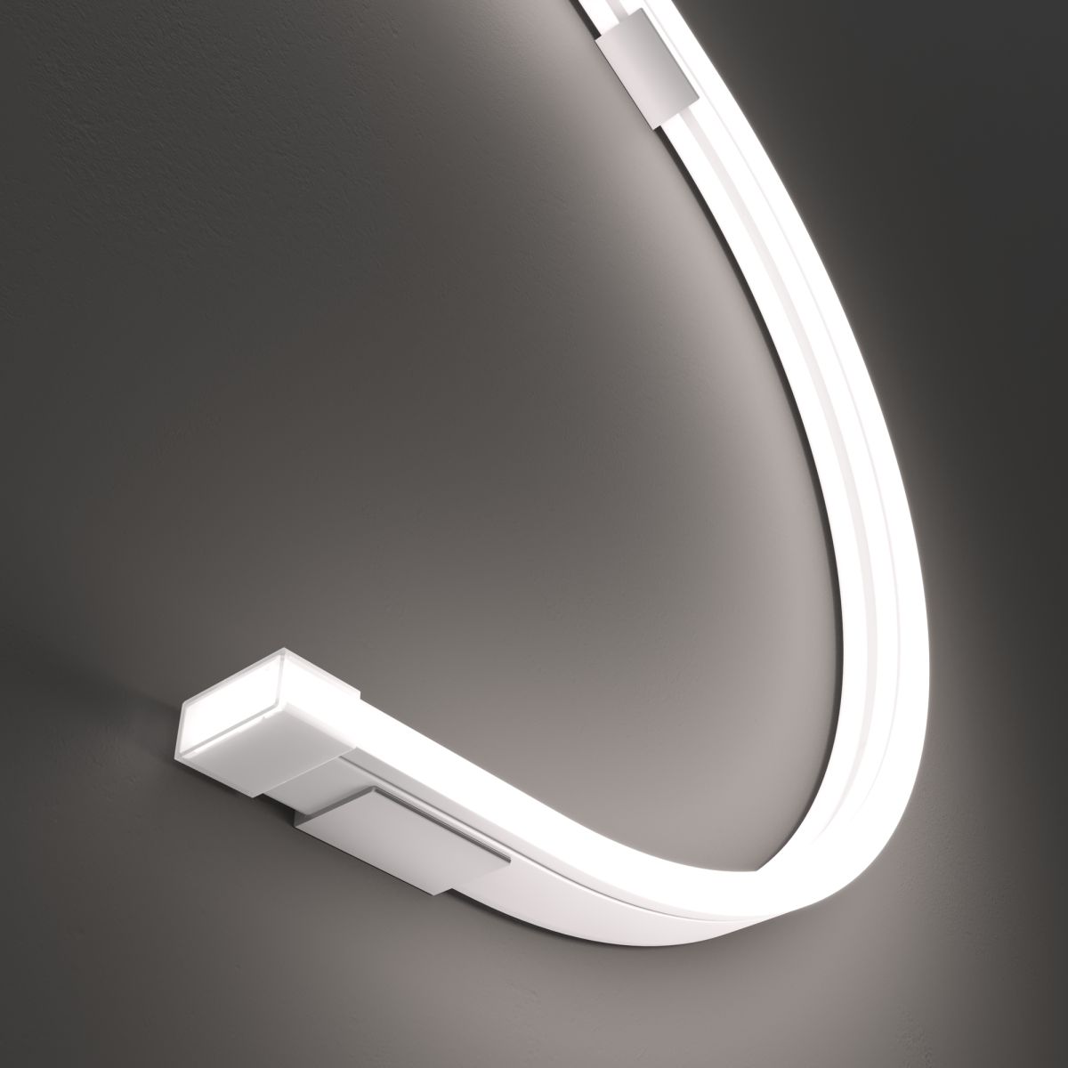 Гибкий неон Led strip 24В 10Вт/м 6000K 5м IP67 432031