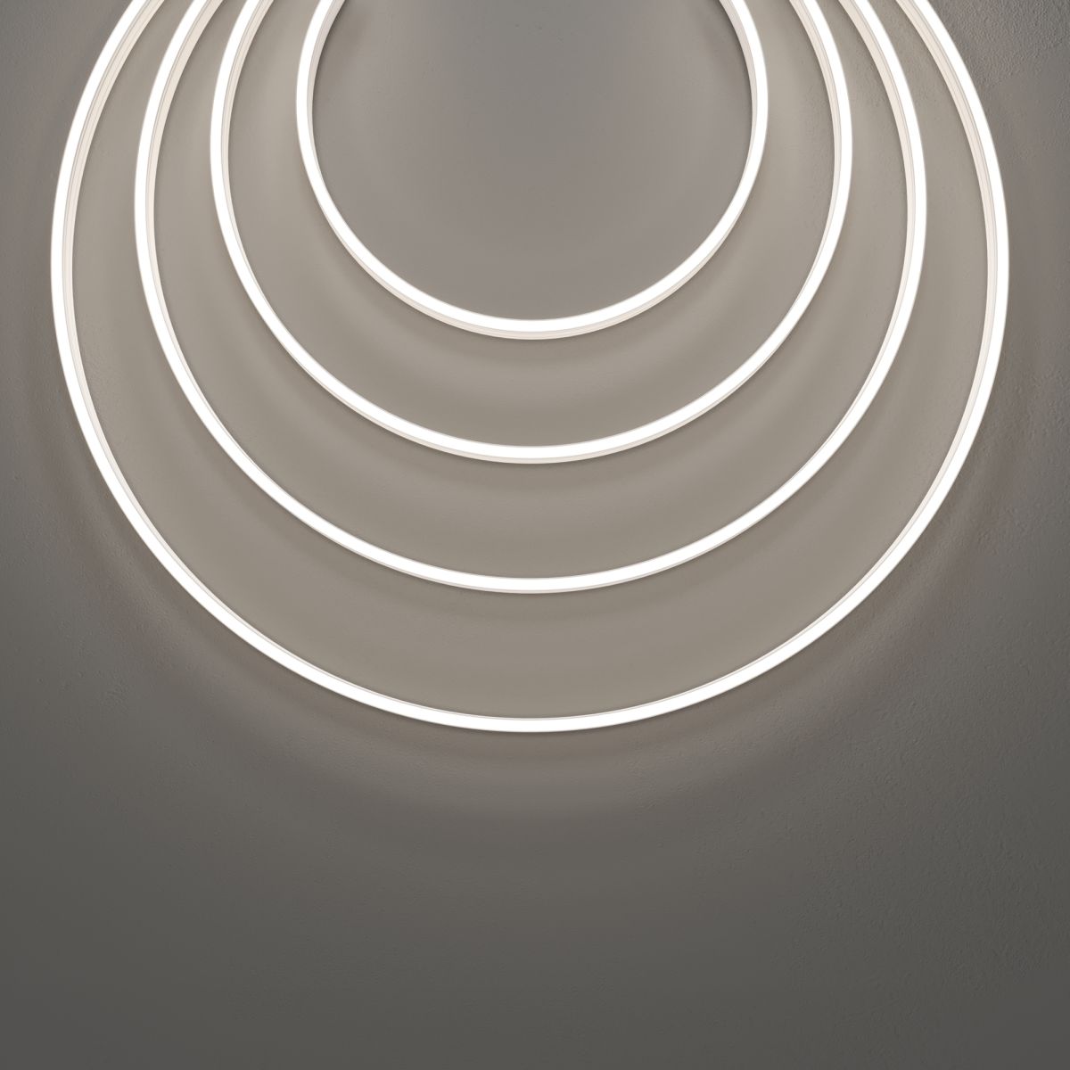 Гибкий неон Led strip 24В 9,6Вт/м 4000K 5м IP67 432038