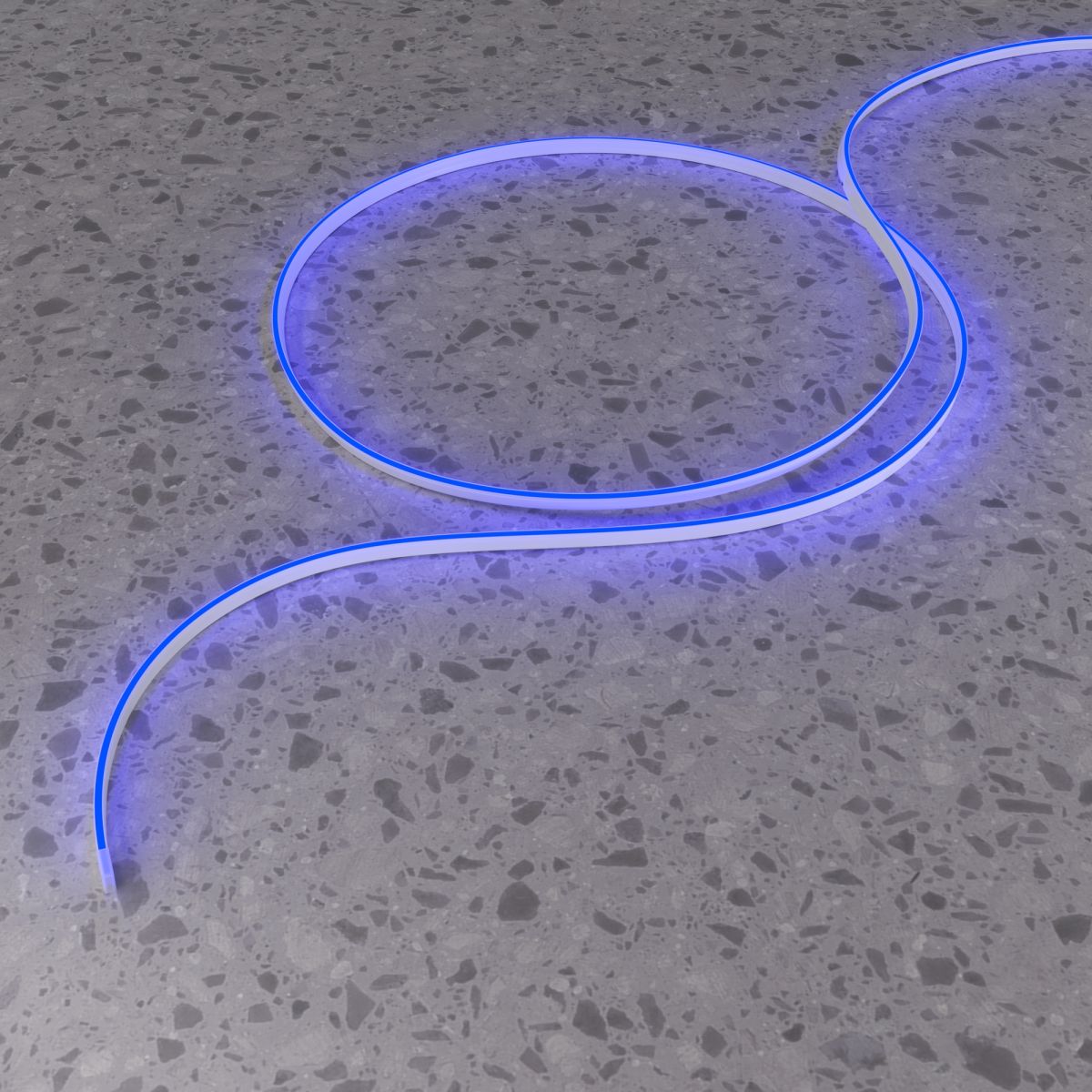Гибкий неон Led strip 24В 9,6Вт/м K 5м IP67 432041