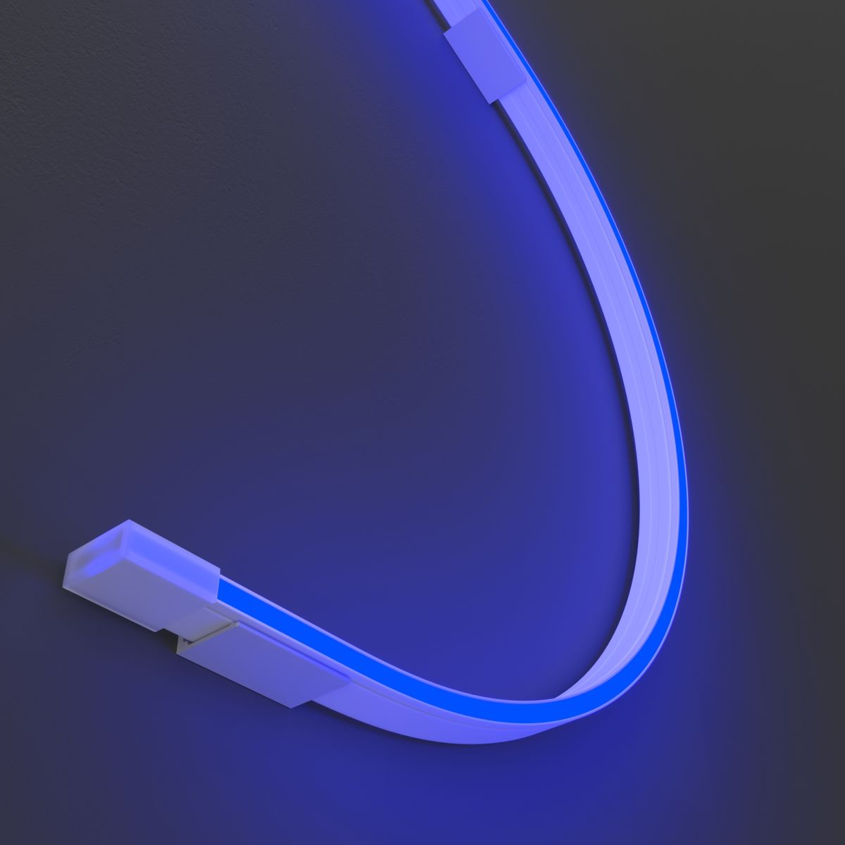 Гибкий неон Led strip 24В 9,6Вт/м K 5м IP67 432041