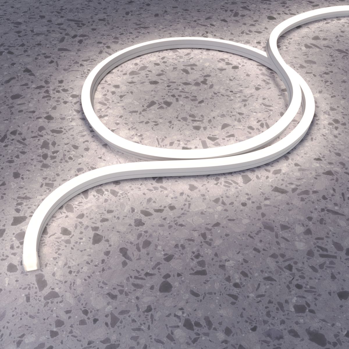 Гибкий неон Led strip 24В 14,4Вт/м 4000K 5м IP67 432046