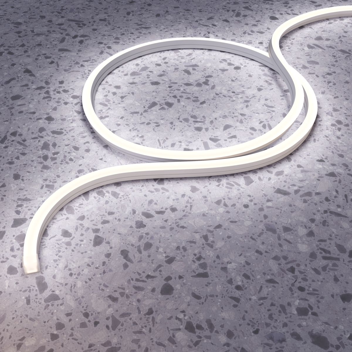 Гибкий неон Led strip 24В 14,4Вт/м 6000K 5м IP67 432047