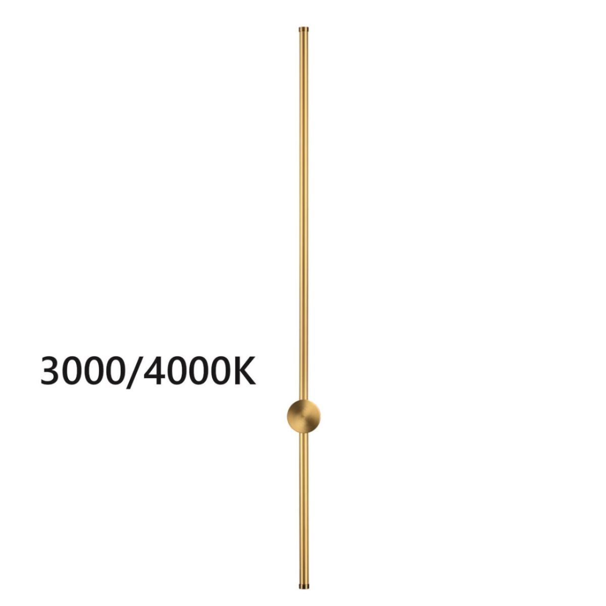 Настенный светильник Hightech Fillini 4335/18WGP