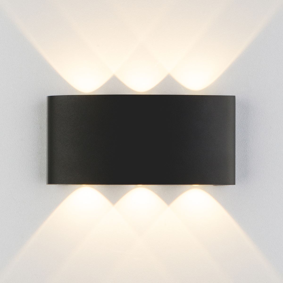 Настенный светильник 1551 TECHNO LED TWINKY TRIO черный 4690389068027 a049671