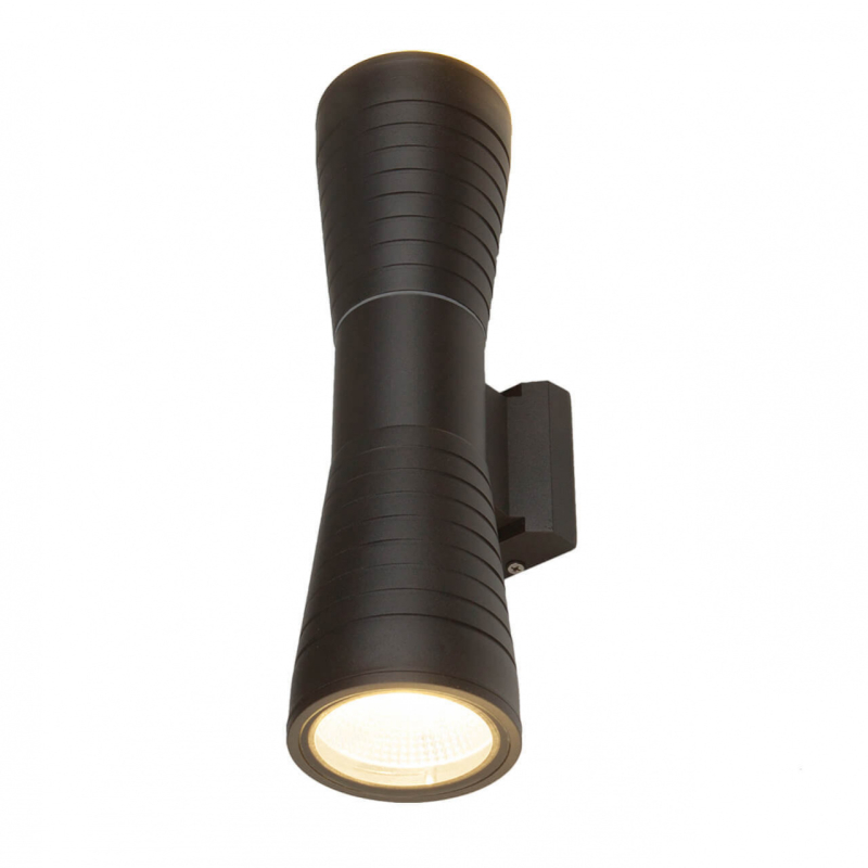 Настенный светильник 1502 TECHNO LED TUBE DOBLE черный 4690389138621