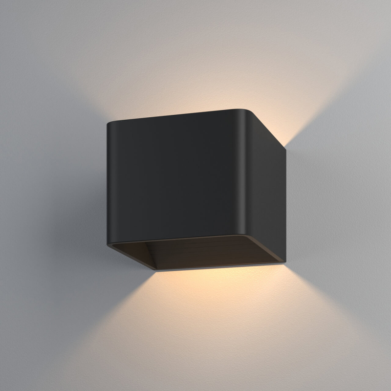 Настенный светодиодный светильник Corudo MRL LED 1060 чёрный 4690389168062 a053071