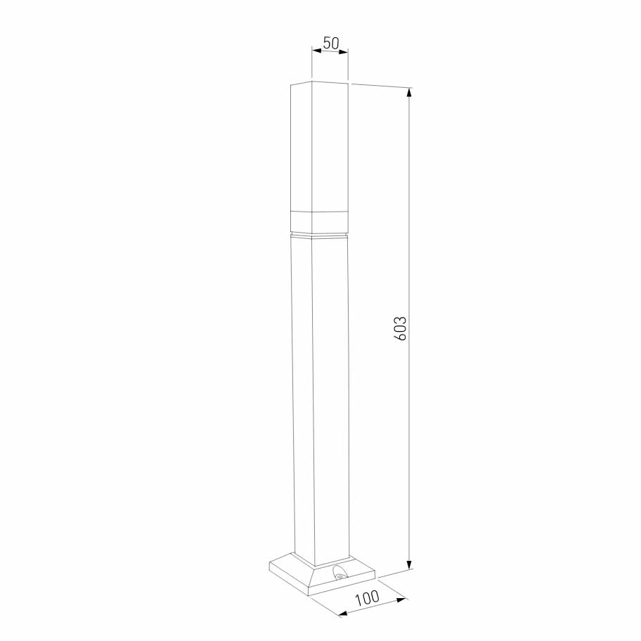 Ландшафтный светильник 1537 TECHNO LED 4690389168772