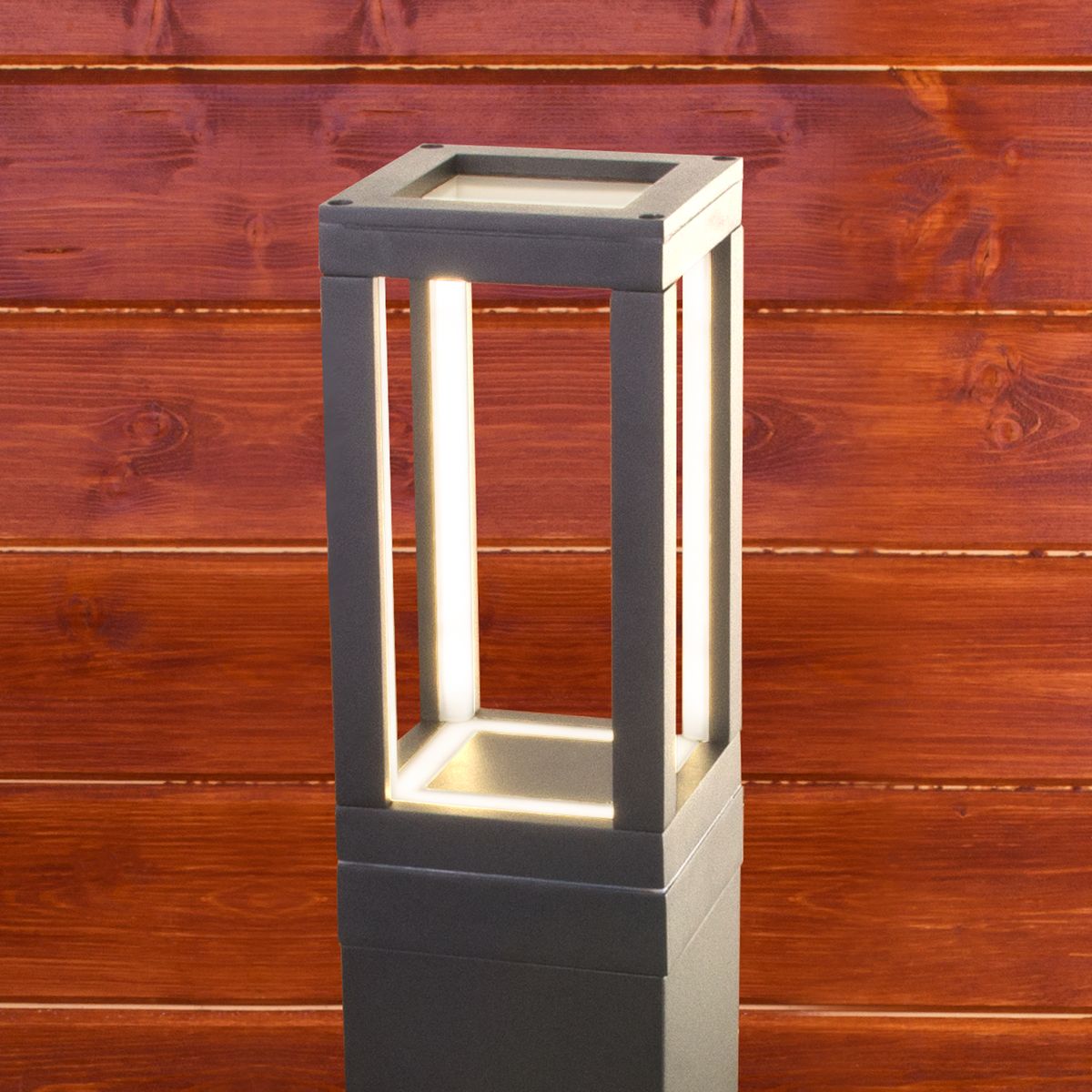 Ландшафтный светодиодный светильник Frame 1529 TECHNO LED серый 4690389172373 a051860