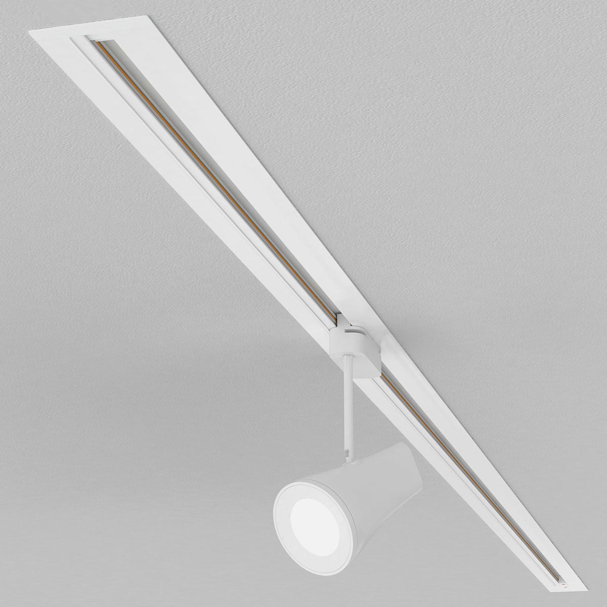 Шинопровод встраиваемый однофазный Track Rail WH Recessed 4690389178535