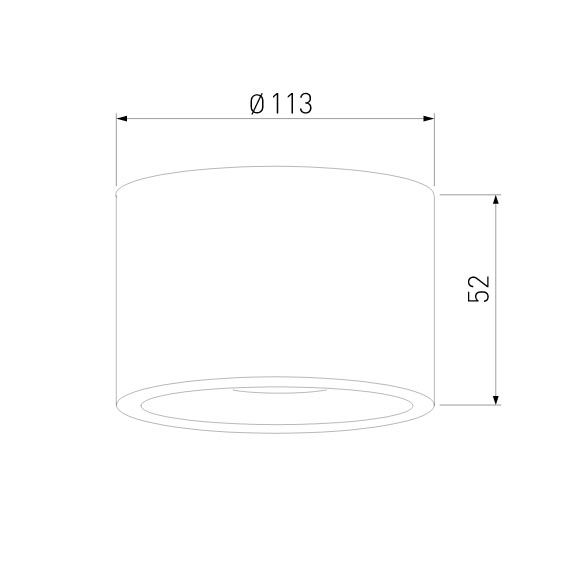 Уличный потолочный светильник Light LED 35141/H белый 4690389180132 a057471