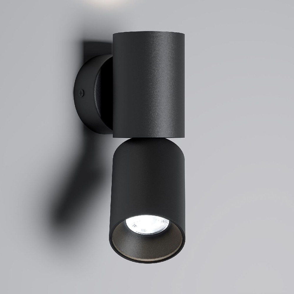 Настенный светильник Deep 40126/LED черный 4690389193880 a062926