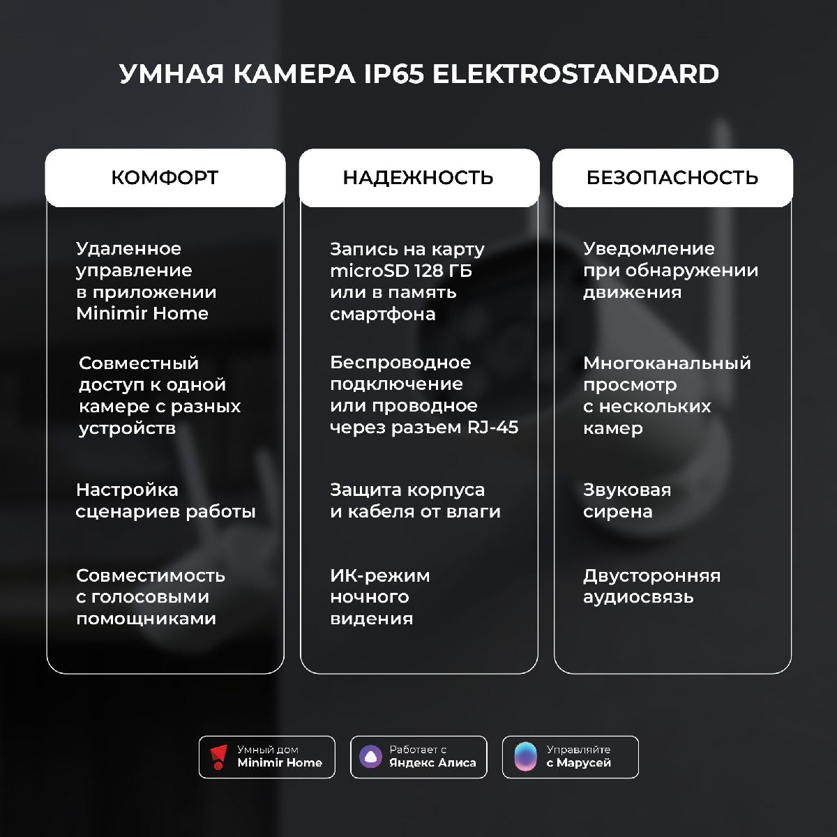 Умная видеокамера WF 76500/01 4690389211850 a069150
