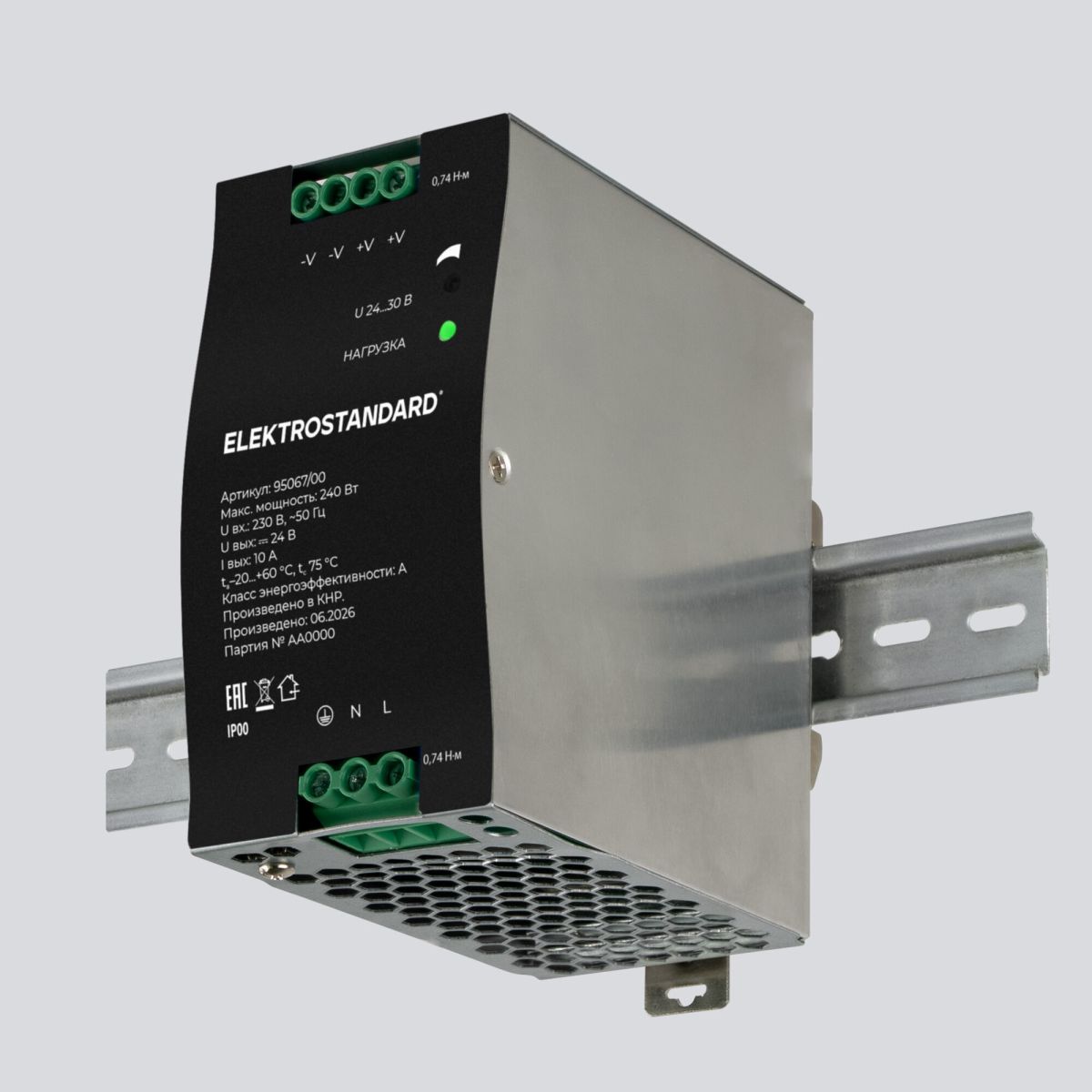 Блок питания 240W 24V IP20 95067/00 4690389220500 a072609