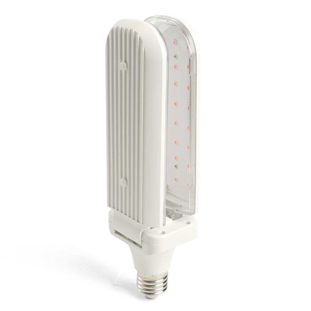 Лампа светодиодная 2-х лепестковая LB-7000 E27 20W красно-синий спектр 48443
