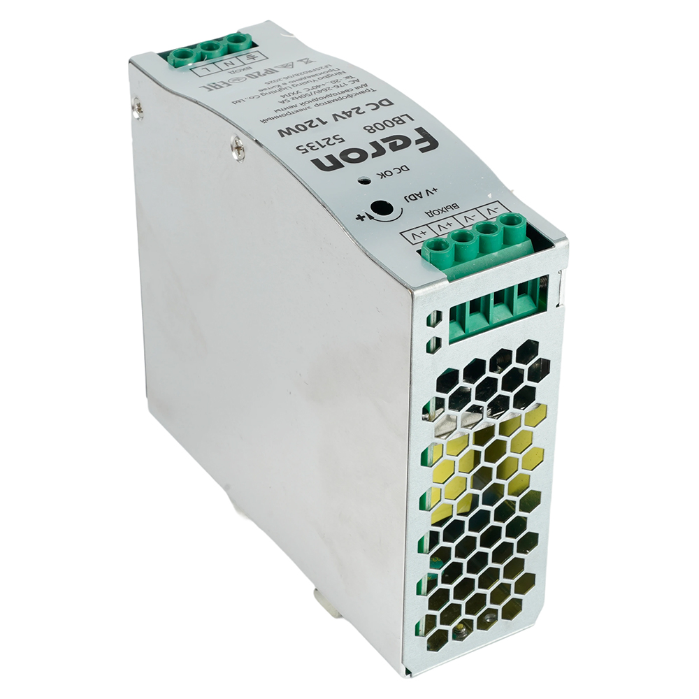 Трансформатор электронный на DIN-рейку LB008 120W 24V IP20 52135