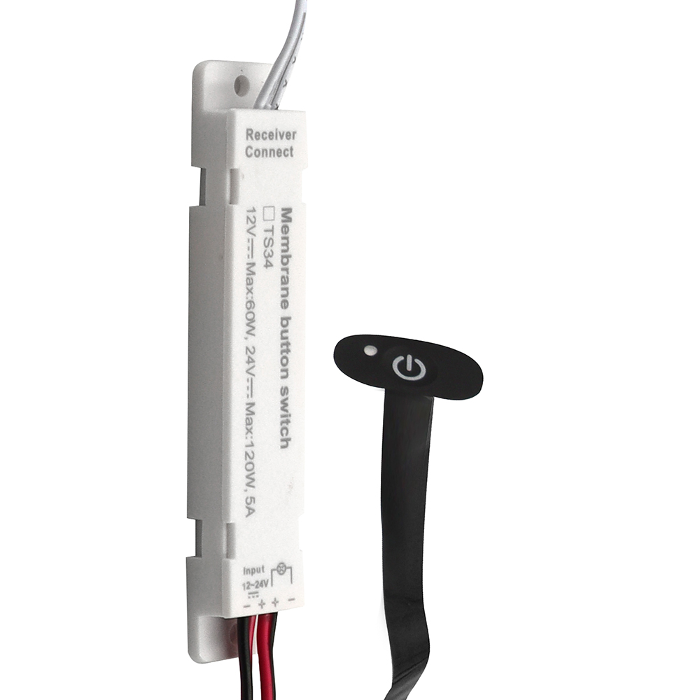 Датчик движения SEN35 на касание, встраиваемый, IP20, 12/24V, 60/120W 52167