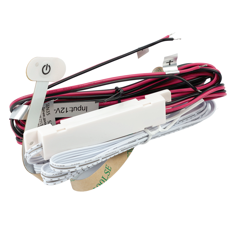 Датчик движения SEN35 на касание, встраиваемый, IP20, 12/24V, 60/120W 52168