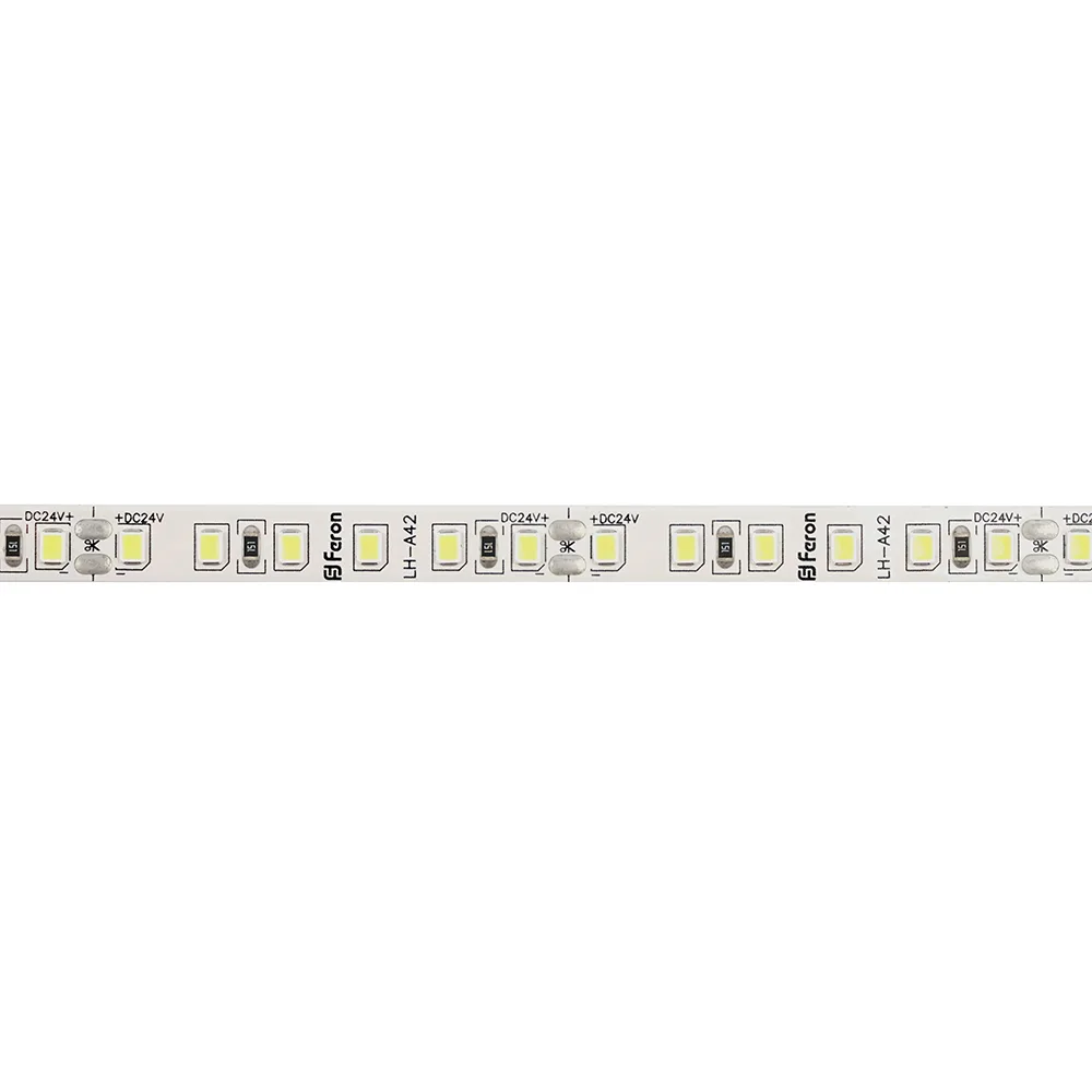 Светодиодная лента 24V LS501, 120*SMD2835, 11W/m, IP20, 4000К (нейтральный белый) 53087