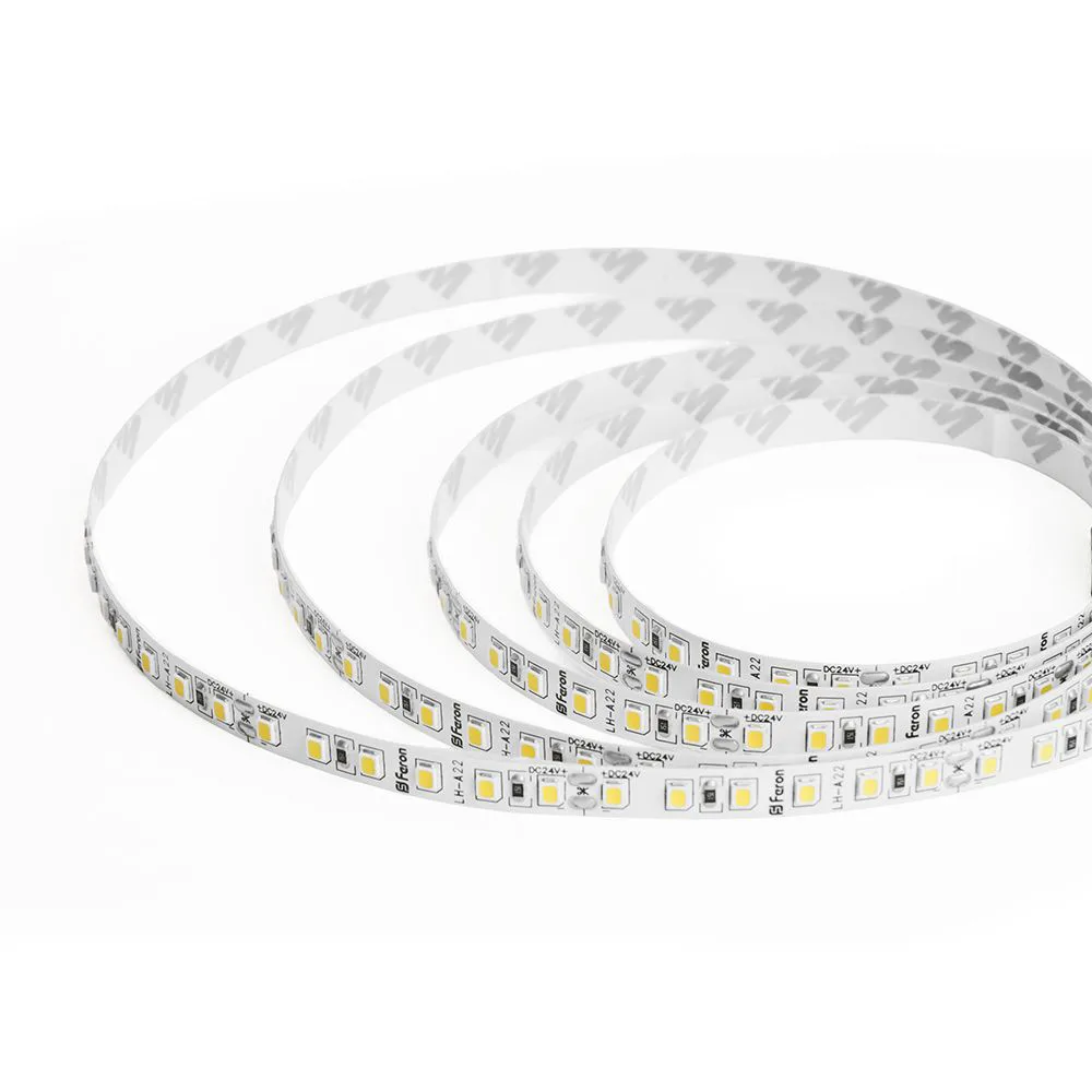 Светодиодная лента 24V LS501, 120*SMD2835, 11W/m, IP20, 4000К (нейтральный белый) 53087