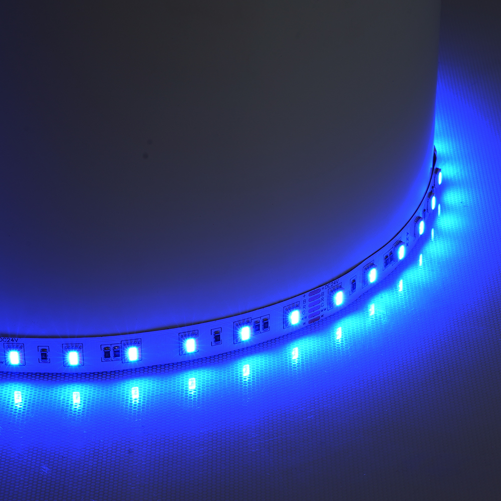 Лента светодиодная 24V LS508, 60*SMD5050, 20W/m, IP20, RGB+2300К+6500K 53336