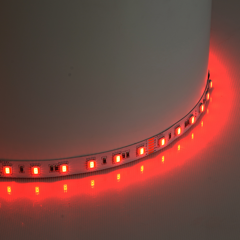 Лента светодиодная 24V LS508, 60*SMD5050, 20W/m, IP20, RGB+2300К+6500K 53336