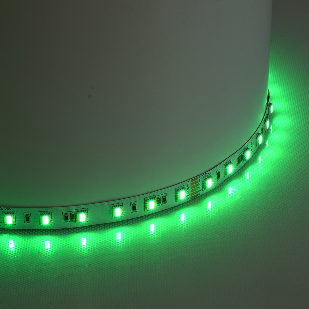 Лента светодиодная 24V LS508, 60*SMD5050, 20W/m, IP20, RGB+2300К+6500K 53336