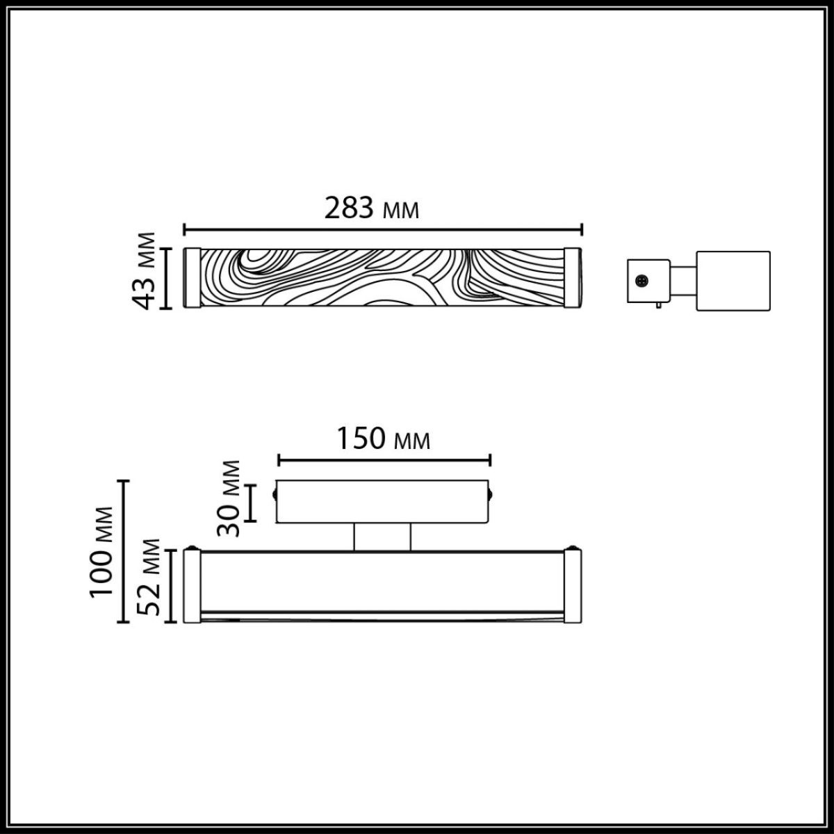 Настенный светильник L-Vision Riviera 5450/10WL