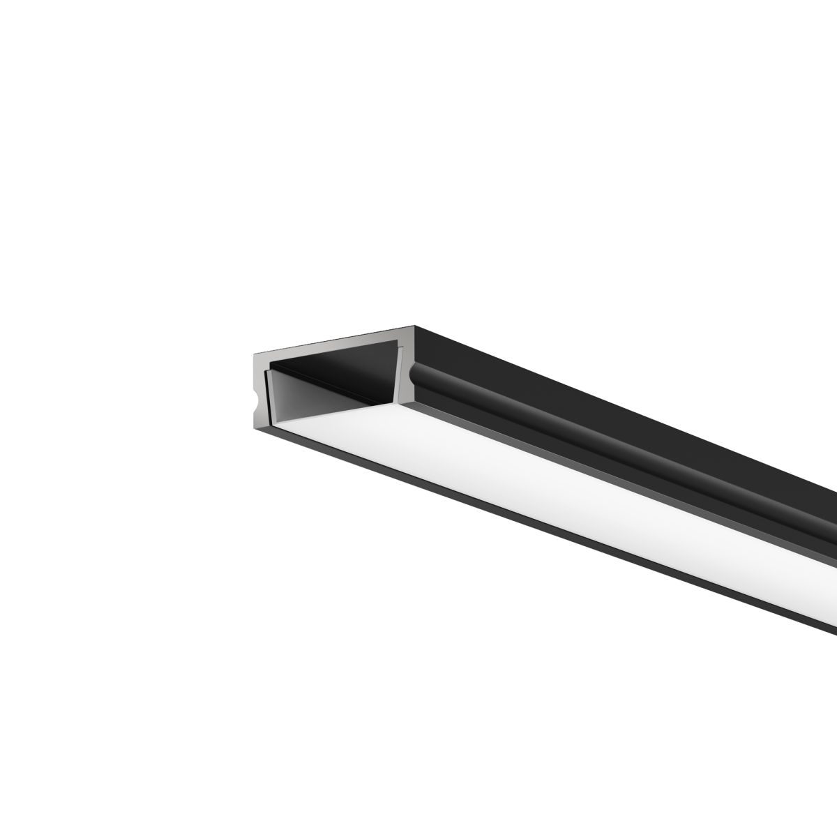 Алюминиевый профиль накладной 15x6 Led Strip ALM-001-B-2M 631003