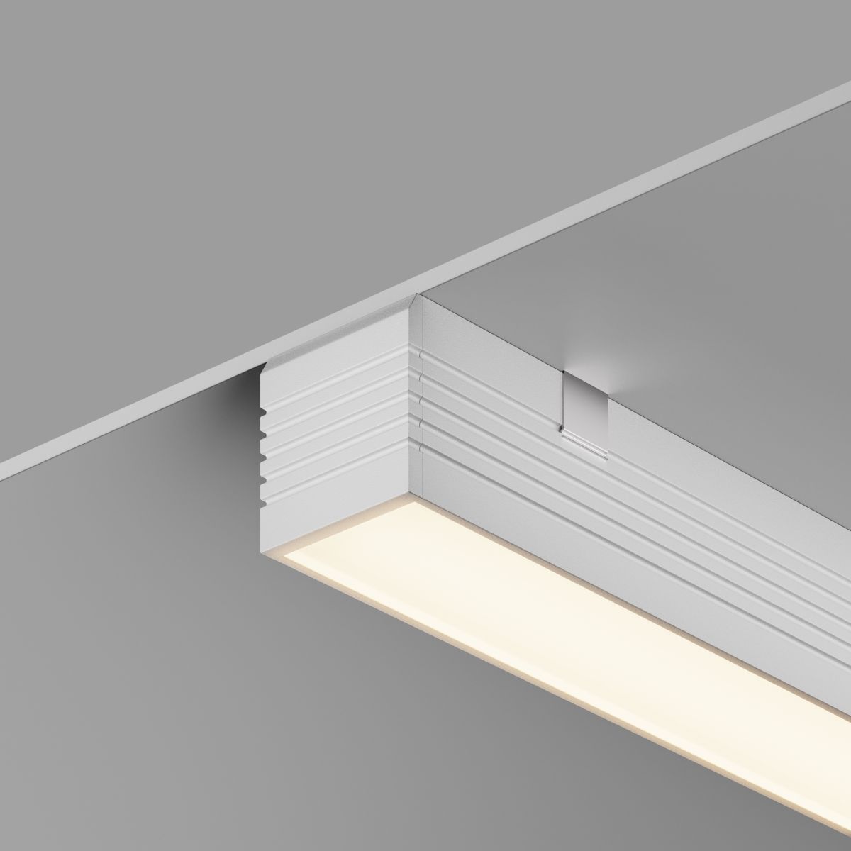 Алюминиевый профиль накладной Led Strip ALM-3535AT-S-2M 631008